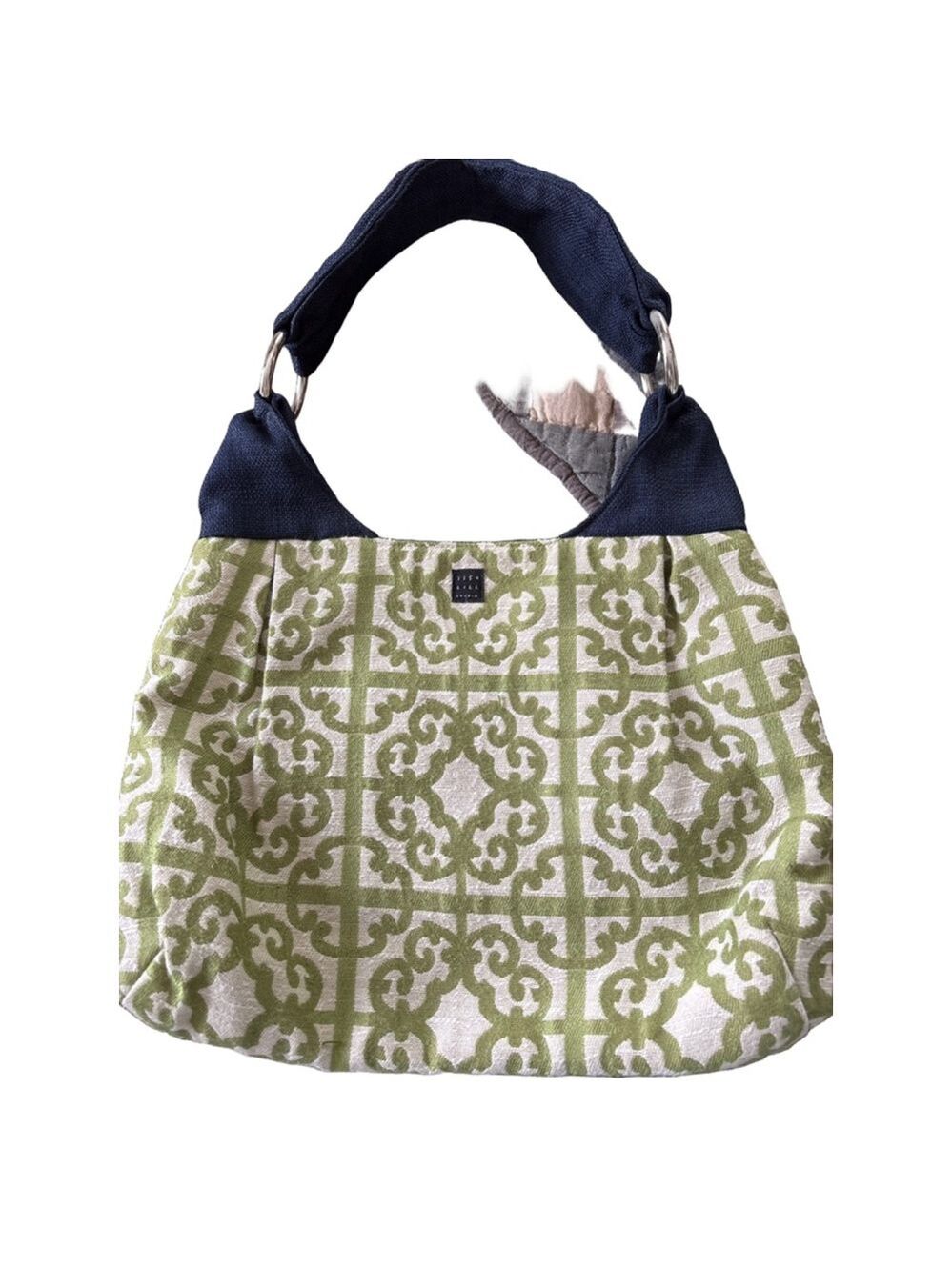 Women's 1154 LILL STUDIO Green & Blue Shoulder Bag One Size